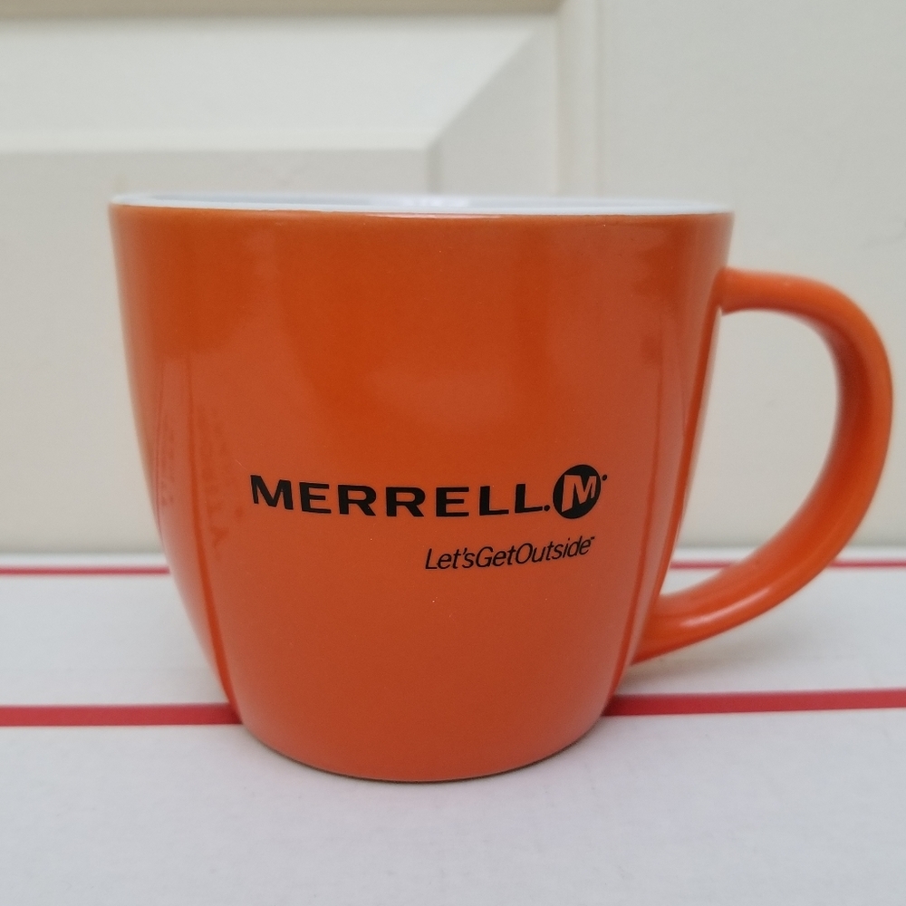 Merrell Coffee Mug Cup Footwear Shoes Hiking Boots